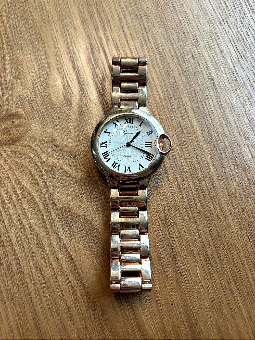 Geneva Quartz Roman Numeral Watch